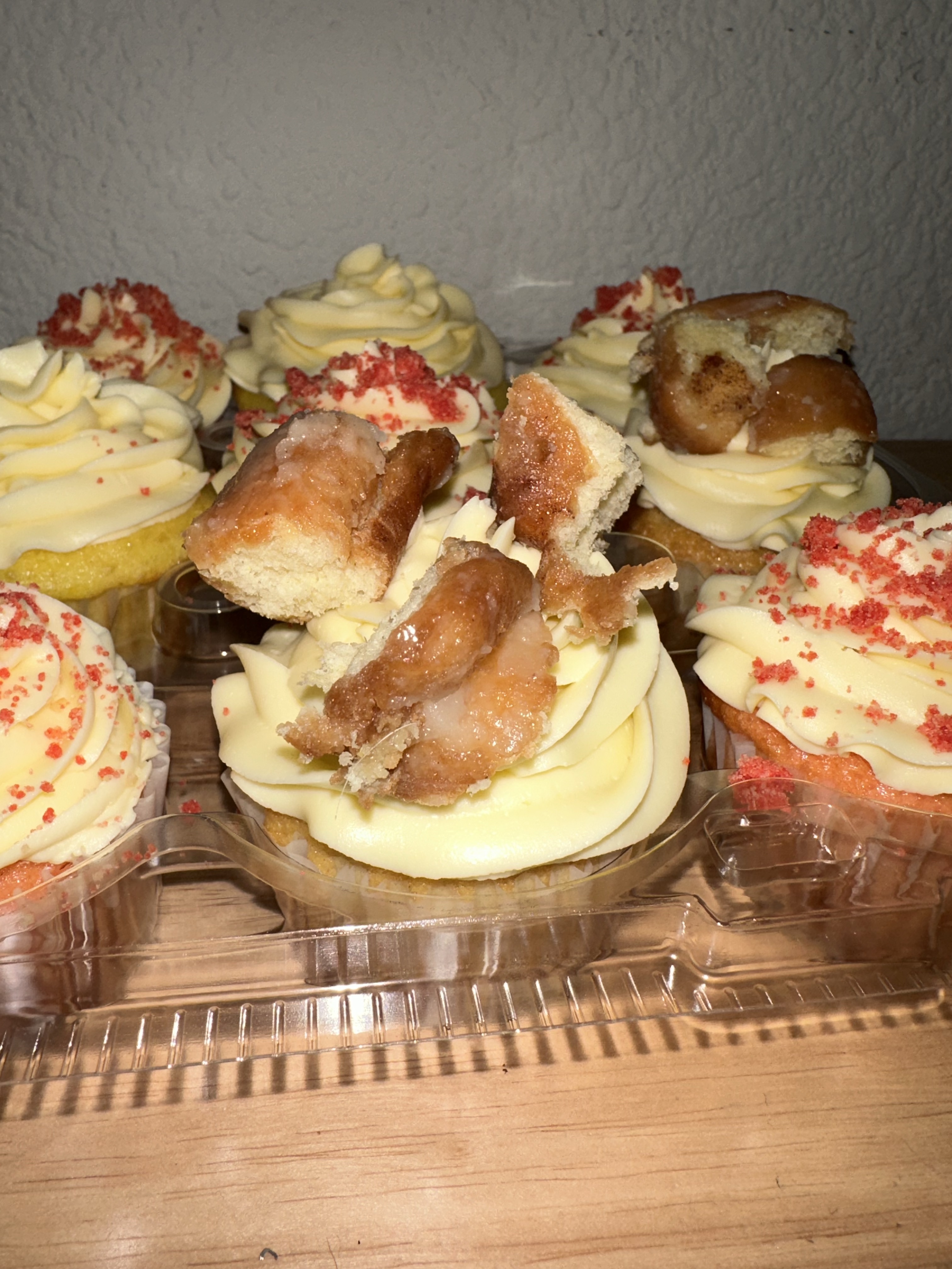 Honey Bun Cupcakes