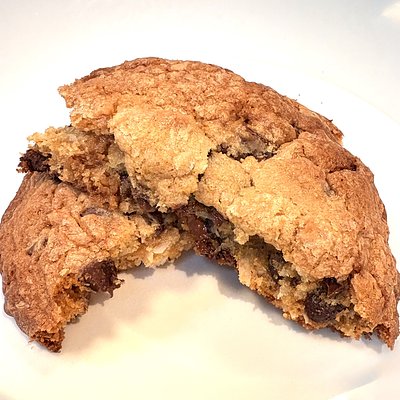 Chocolate Chip Coconut Caramel Cookie