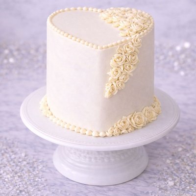 Custom 6" Heart Cake Double Barrel