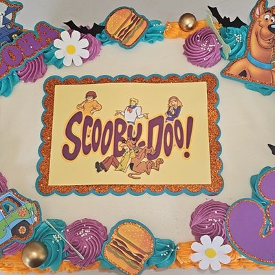 1/4 Sheet Cake- Double Layer
