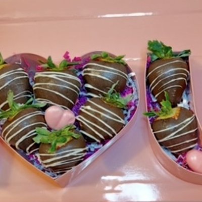 I ❤️ U Box  Chocolate Covered Strawberries 