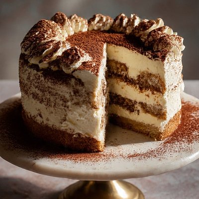 Small Tiramisu Cake