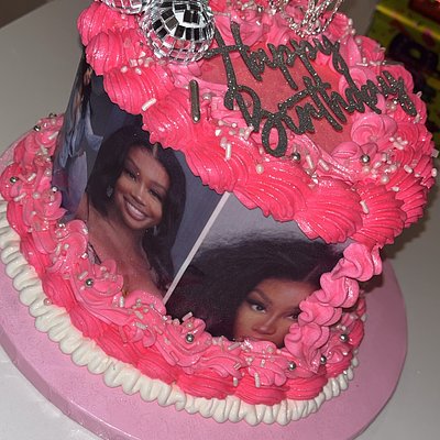 6” Heart Cake 2 Layers 