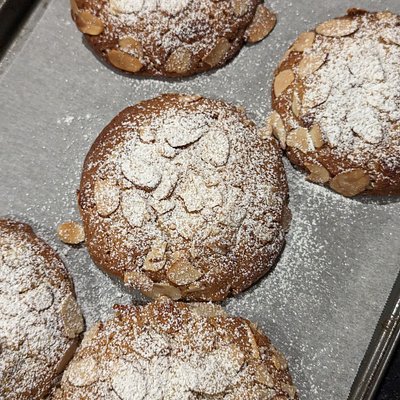 Almond Cookie With Yema Filling