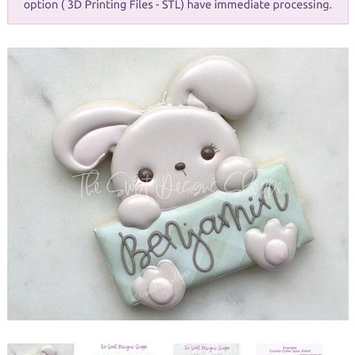 Personalized Bunny Plaque 