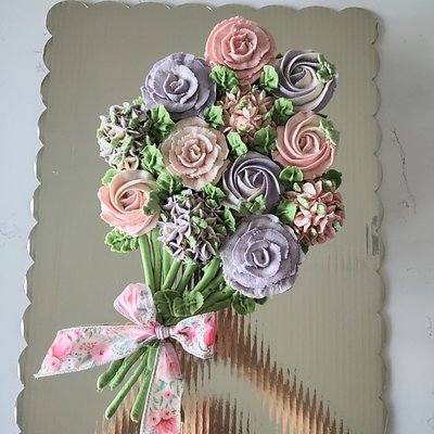 Flower Cupcake Bouquet