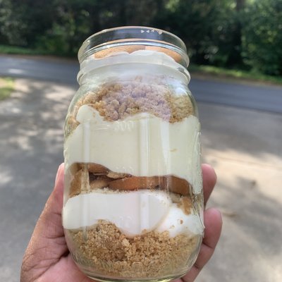 16oz Banana Pudding Cheesecake Jar 