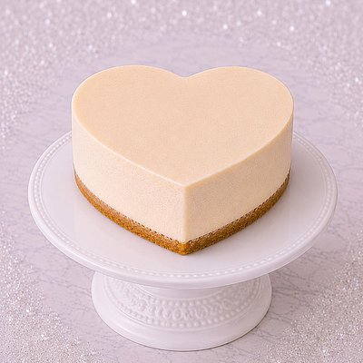 Custom 10" Heart Cheesecake 