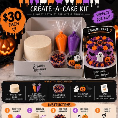 Halloween Cake Kit 