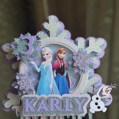 Custom 3D Cake Topper