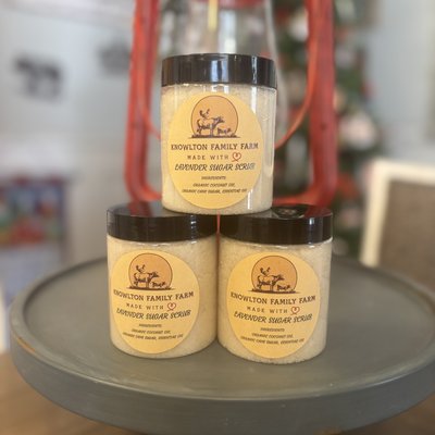 Organic Lavender Sugar Scrub 