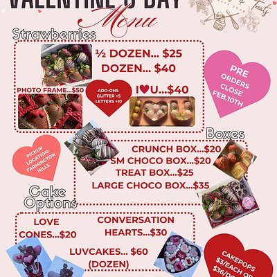 V-Day Strawberries 1/2 DOZEN (6ct)