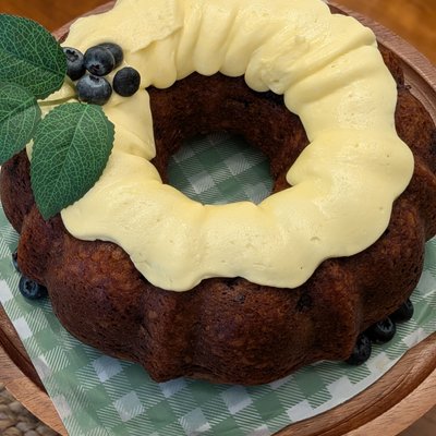 Blueberry Lemon Bundt Cake 