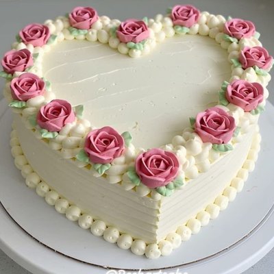 8” Heart Shaped Cake