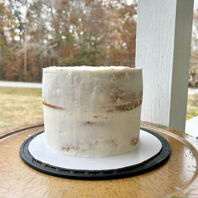 Small Naked Cake