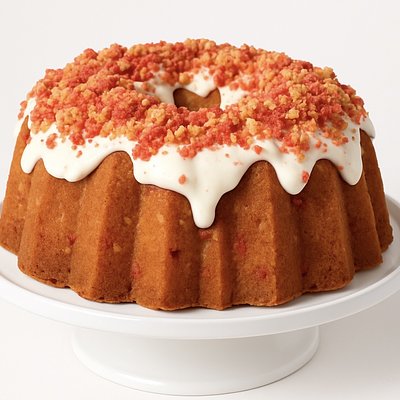 Strawberry Crunch Poundcake 
