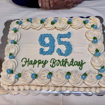 Decorated Sheet Cake
