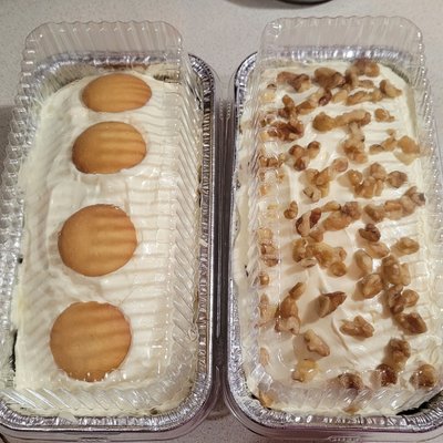Banana Pudding and A Banana Walnut 