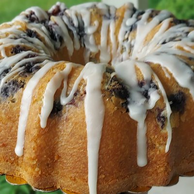Lemon Blueberry Pound Cake 