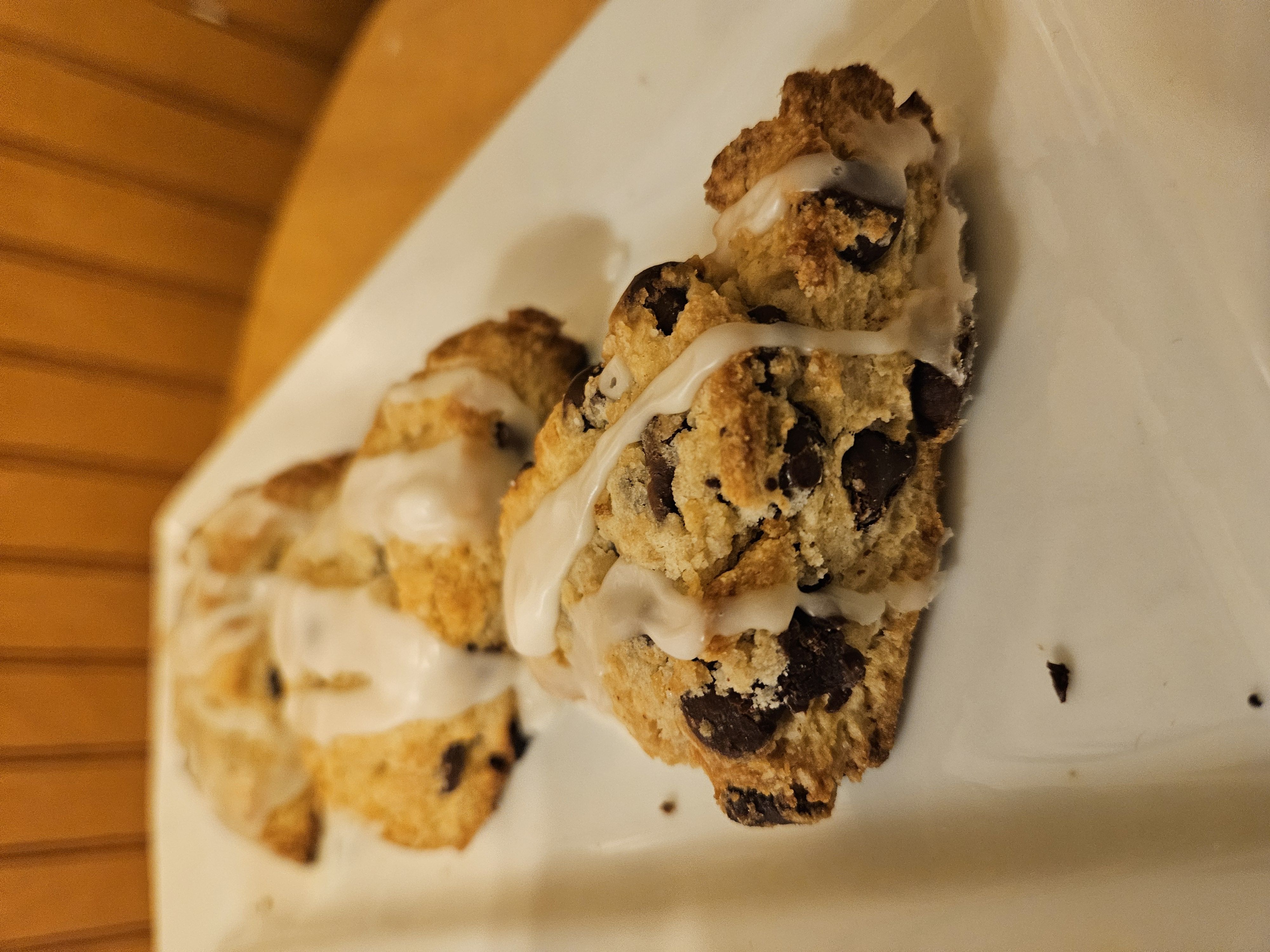 Chocolate Chip Sourdough Scones 4