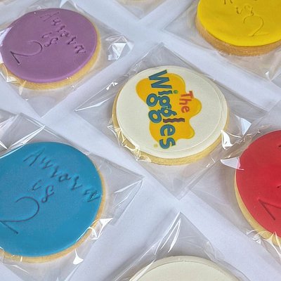 Wiggles Birthday Cookies