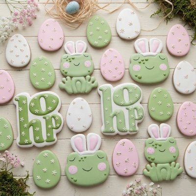 Easter Frogs