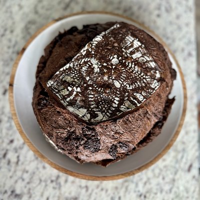 Chocolate Sourdough Loaf