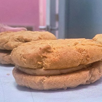 PEANUT BUTTER SANDWICH COOKIES