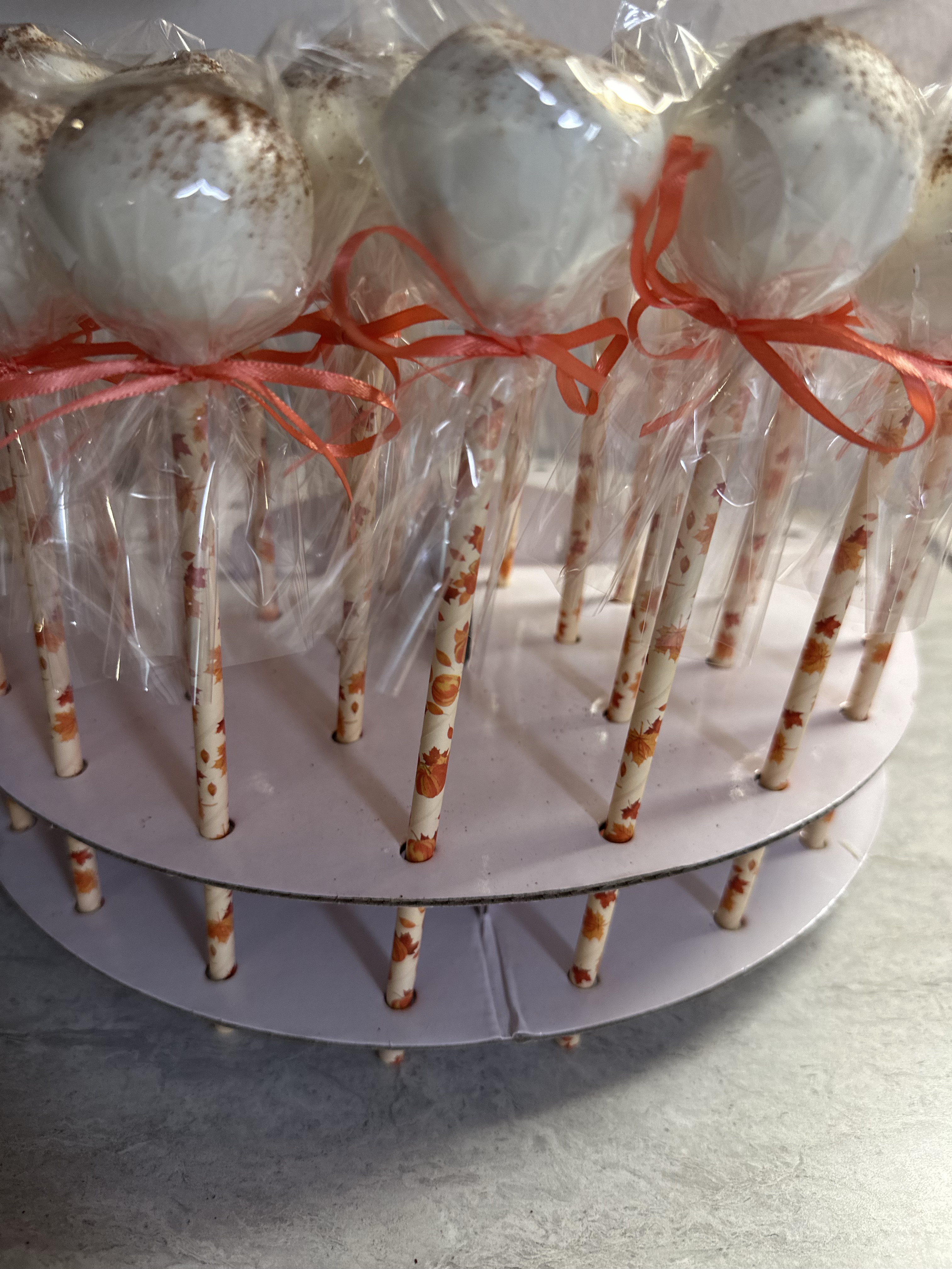 🧡 Pumpkin Spice Cake Pop -  6 GLUTEN FREE 🧡