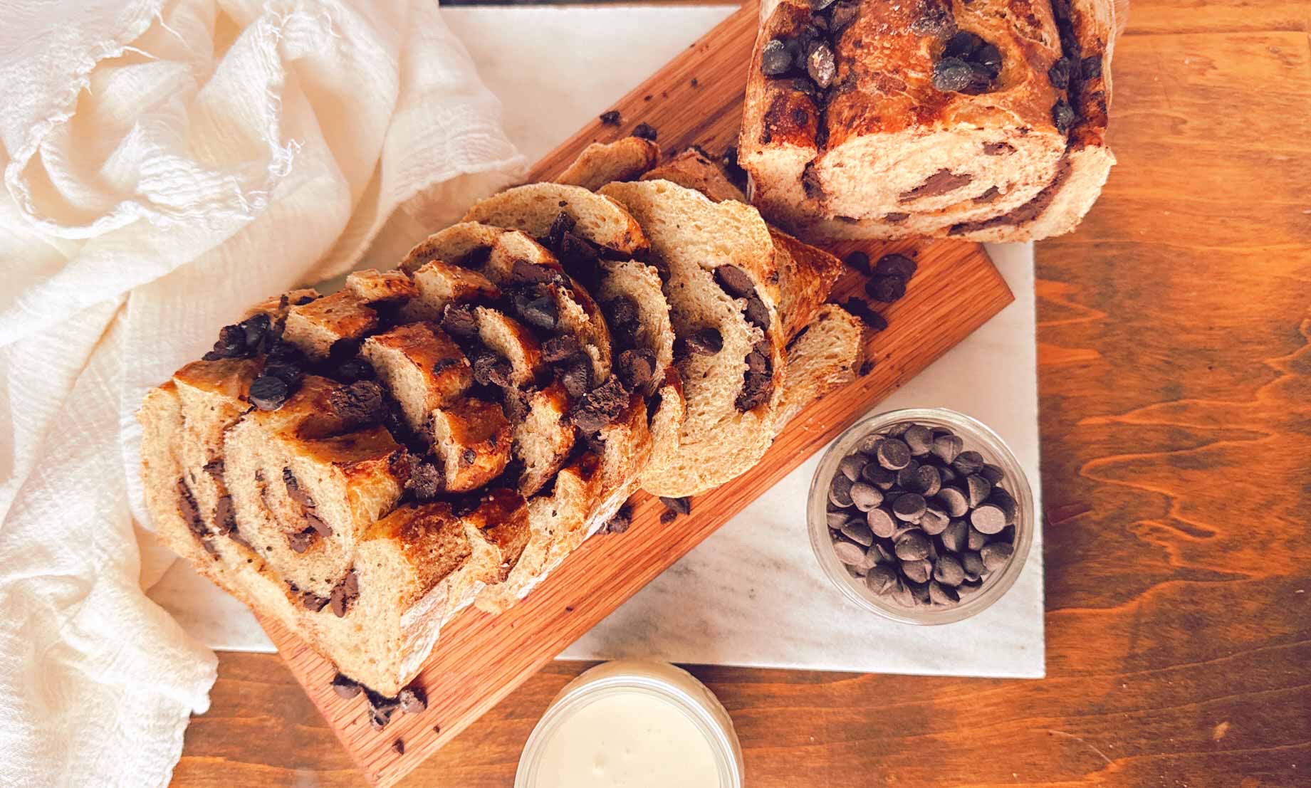 Chocolate Chip Sourdough Loaf
