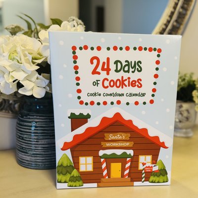 24 Day Christmas Cookie Advent Calendar