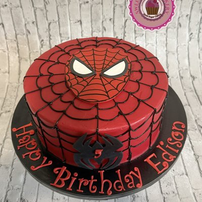 Spiderman cake
