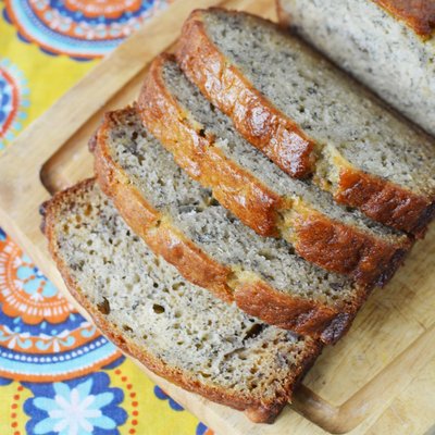 Banana Bread - Traditional Organic Full Size Loaf 