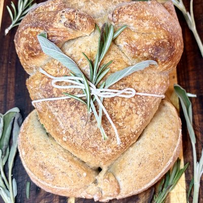 Turkey Shaped Sourdough 