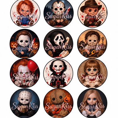 Natural Born Edible Image Toppers