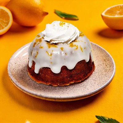 4" Lemon Lovers Cake-box of 6
