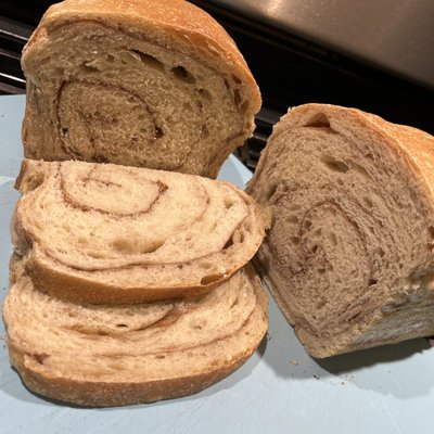 Cinnamon Swirl Sandwich Bread (add Raisins)