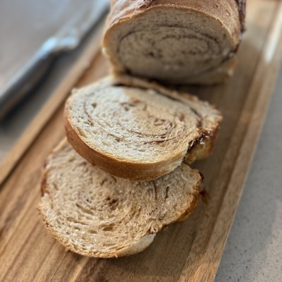 Cinnamon Swirl Sourdough Sandwich Loaf