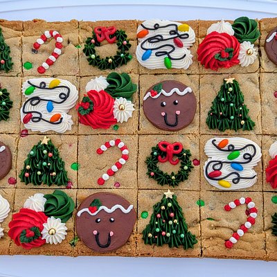 10x15 Pre-Cut Cookie Cake