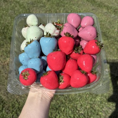 Large Strawberry Tray 