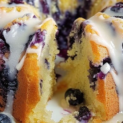 Lemon Blueberry Pound Cake
