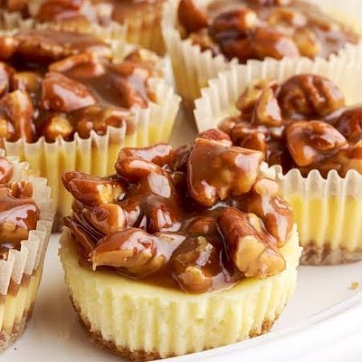 Pecan Pie Cheesecake Minis - 6