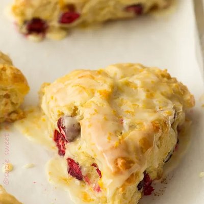 Cranberry Orange Scone