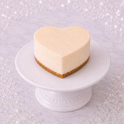 Custom 5" Heart Cheesecake 