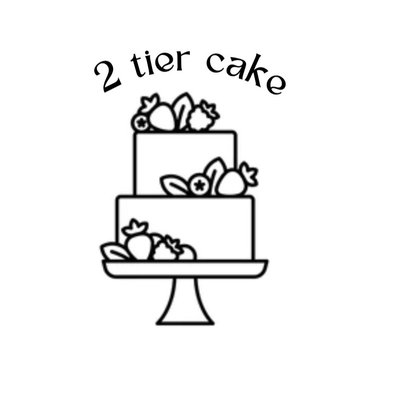 2 Tier Cake 