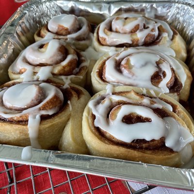 Sourdough Cinnamon Rolls