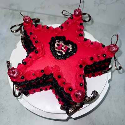 Star Shaped cake