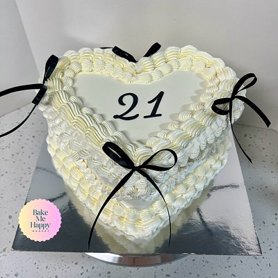 8 Inch Heart Cake