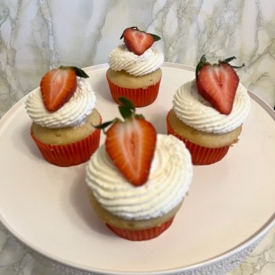 Strawberry Shortcake Cupcakes (dozen)