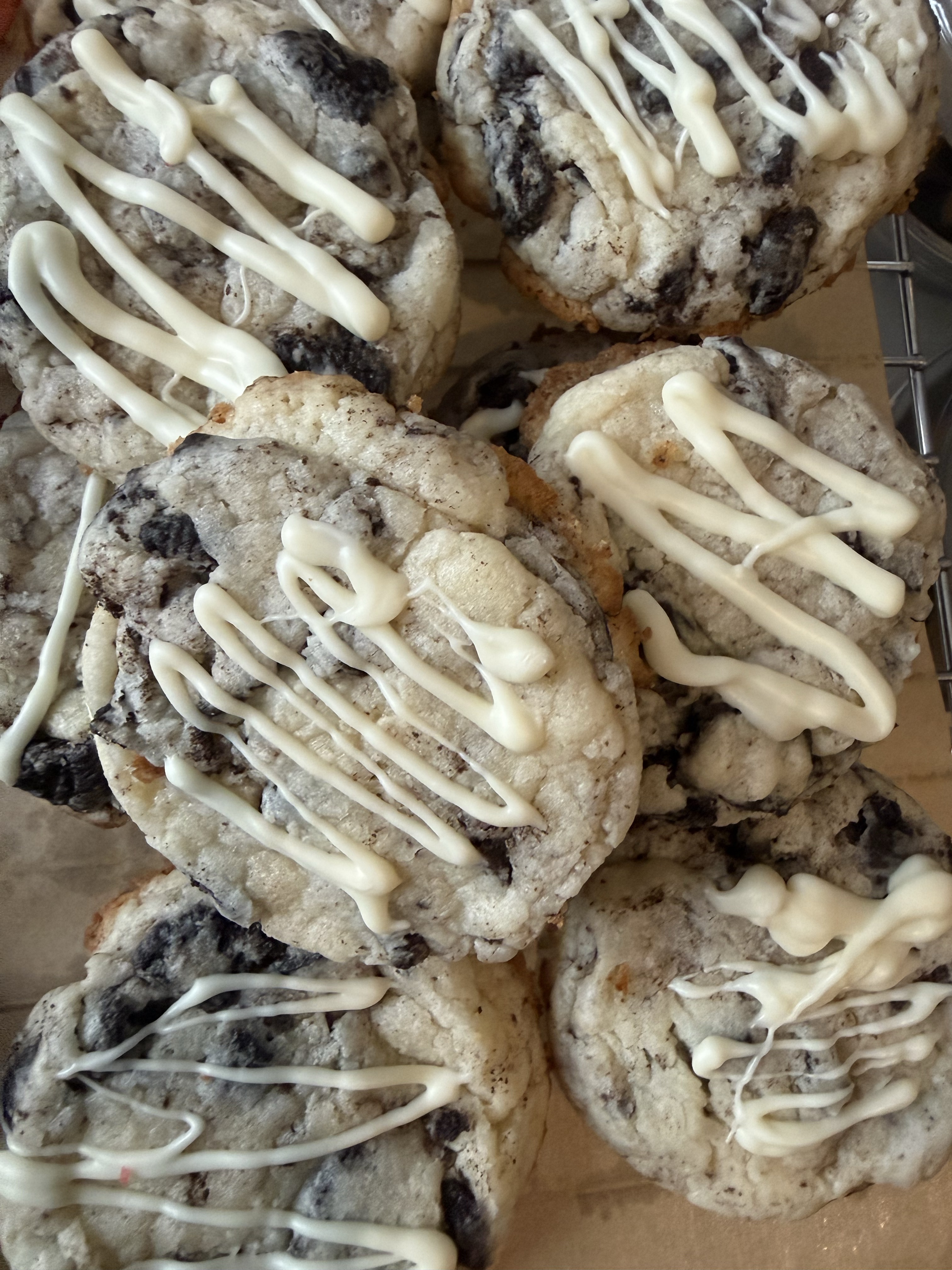 Oreo cheesecake cookies 